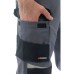 Брюки Brodeks KS302 C, 100% хлопок, графит серый/черный