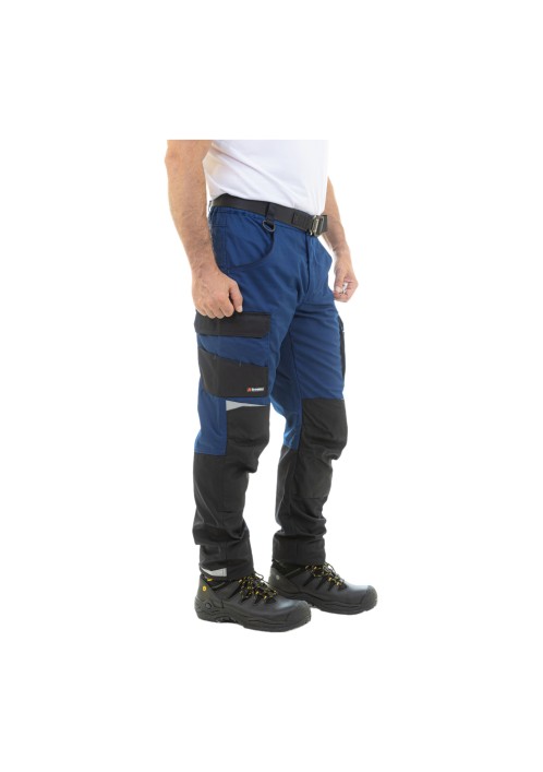 Брюки Brodeks KS302, синий/черный Брюки Brodeks KS302, синий/черный