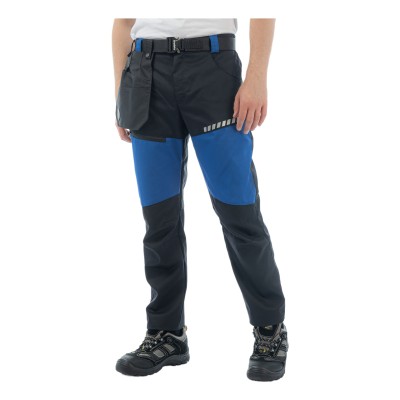Брюки Brodeks KS334, синий/черный