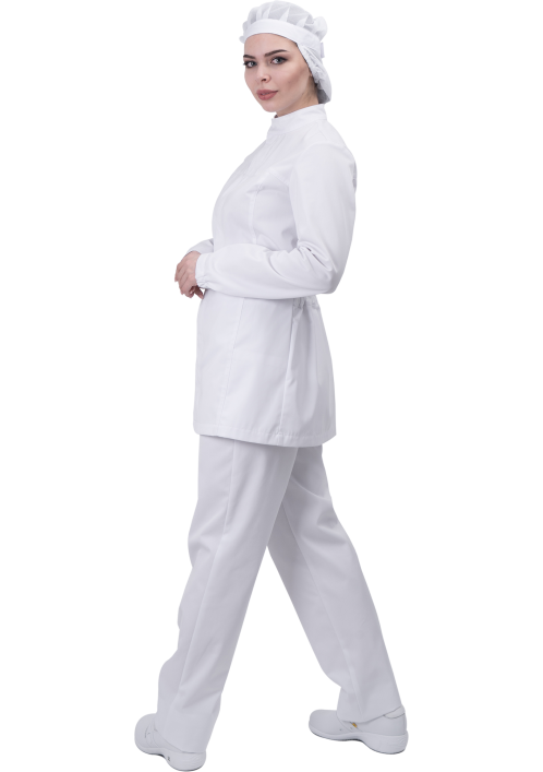 Брюки женские АПРЕЛИЯ ХАССП, белый Брюки женские АПРЕЛИЯ ХАССП, белый