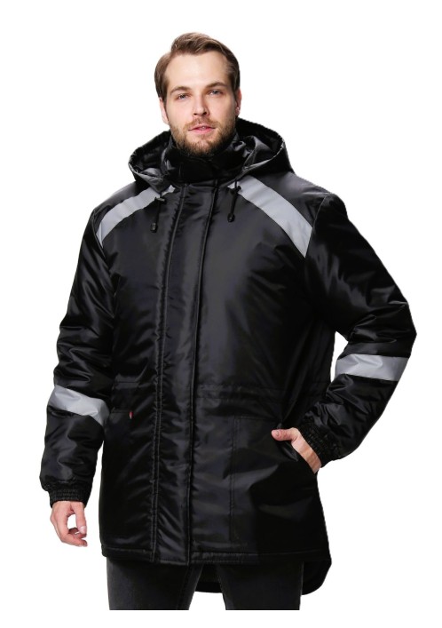 Зимняя рабочая куртка Урбанкор СОП черный арт 87468678 мужская