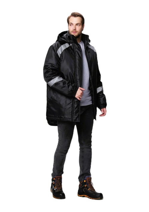 Зимняя рабочая куртка Урбанкор СОП черный арт 87468678 мужская