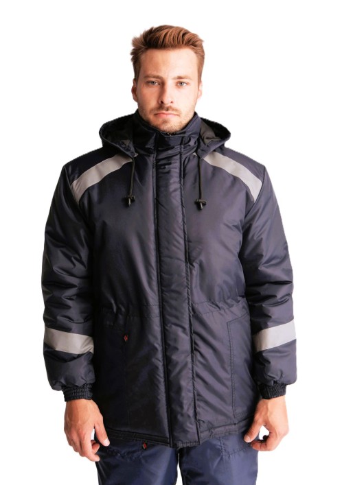 Зимняя рабочая куртка Урбанкор СОП темно-синий арт 87457768 мужская
