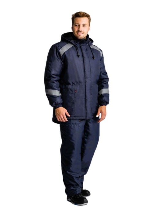 Зимняя рабочая куртка Урбанкор СОП темно-синий арт 87457768 мужская