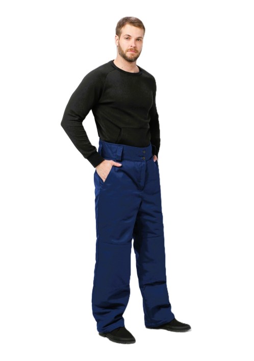 Брюки зимние Фаворит (тк.Смесовая,240), т.синий