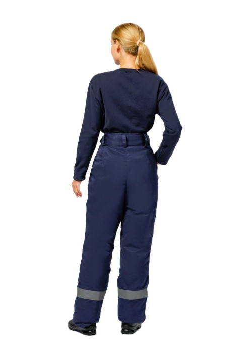  Брюки зимние женские Вьюга СОП, темно-синий