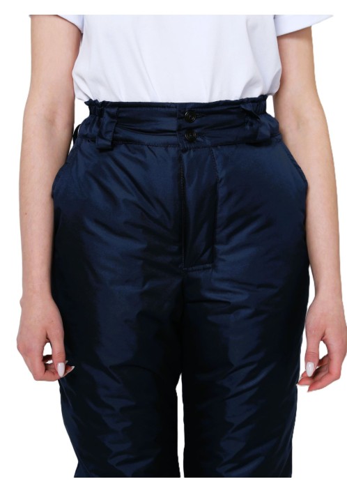 Брюки зимние женские Снежана, темно-синие