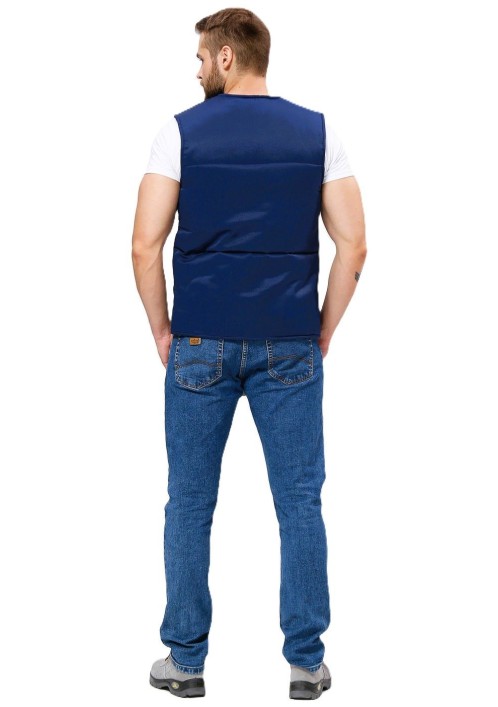 Жилет утепленный База (тк.Смесовая,210), т.синий