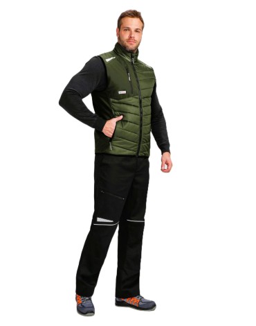  Жилет утепленный ProfLine Leader, хаки