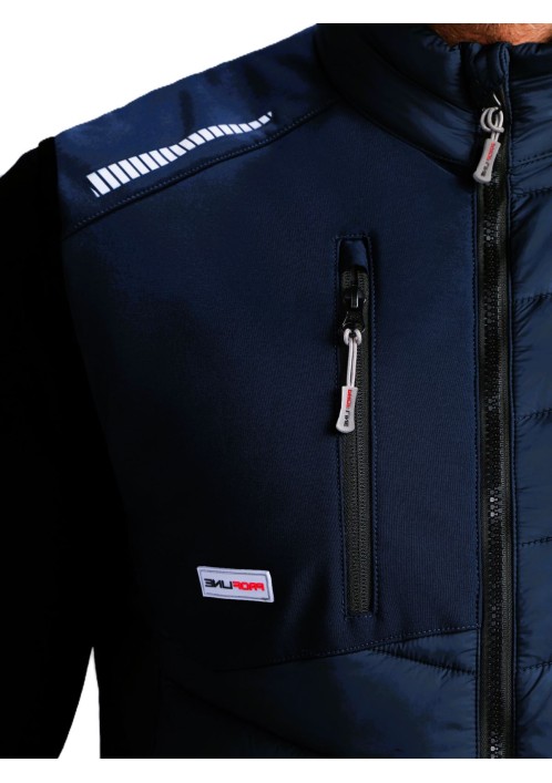 Жилет утепленный ProfLine Leader, синий