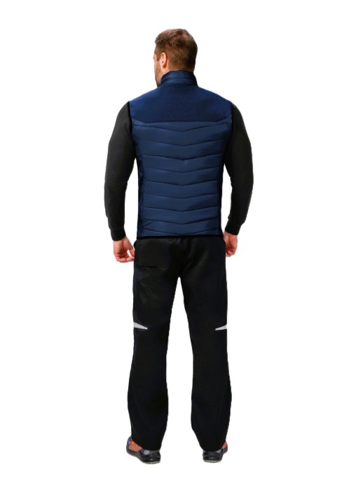 Жилет утепленный ProfLine Leader, синий