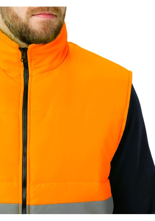 Жилет утепленный сигнальный Ярксион СОП (тк.OxLine,90), оранжевый