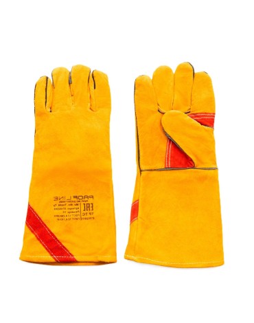 Краги спилковые термозащитные PROFLINE Leader