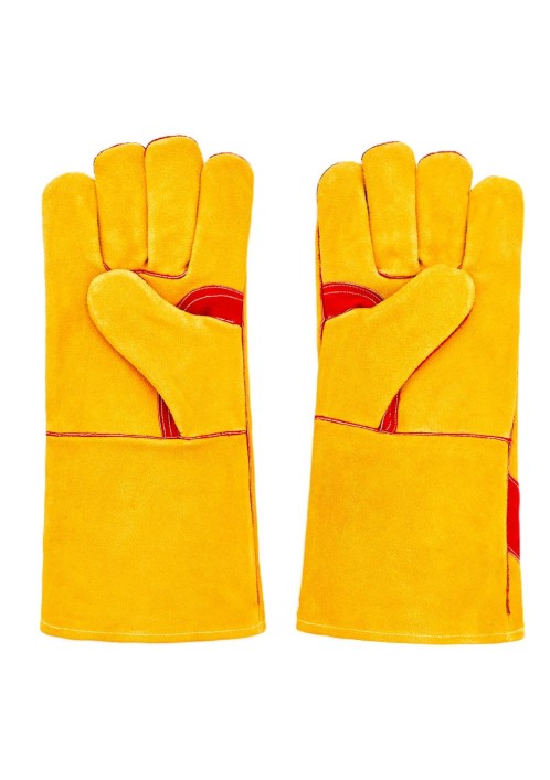 Краги спилковые утепленные термозащитные PROFLINE Leader