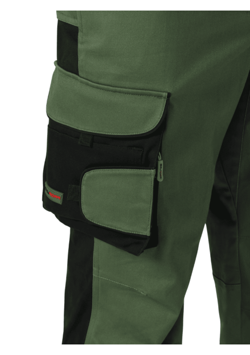 Брюки ProfLineLeader летние хаки/черные арт 87489766