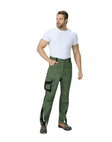 Брюки ProfLineLeader летние хаки/черные арт 87489766