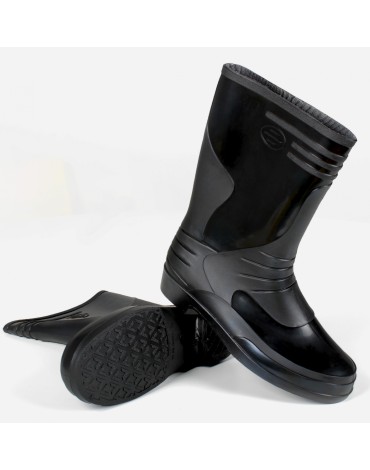 Сапоги женские ПВХ, черный