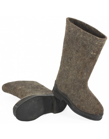 Валенки на резиновой подошве