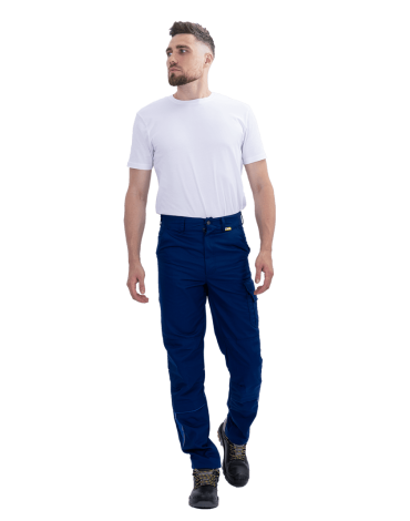 Брюки летние рабочие GT синий-васильковый арт Брю 990
