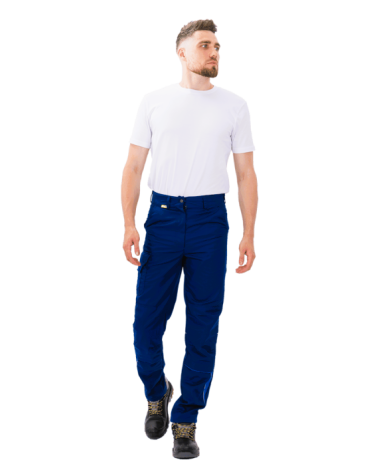 Брюки летние рабочие GT синий-васильковый арт Брю 990