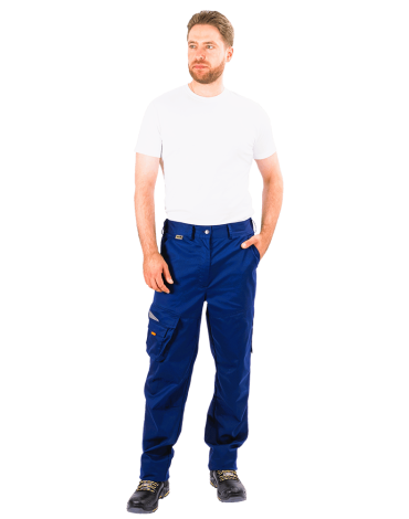 Брюки летние рабочие iForm FX синий арт Брю 3675