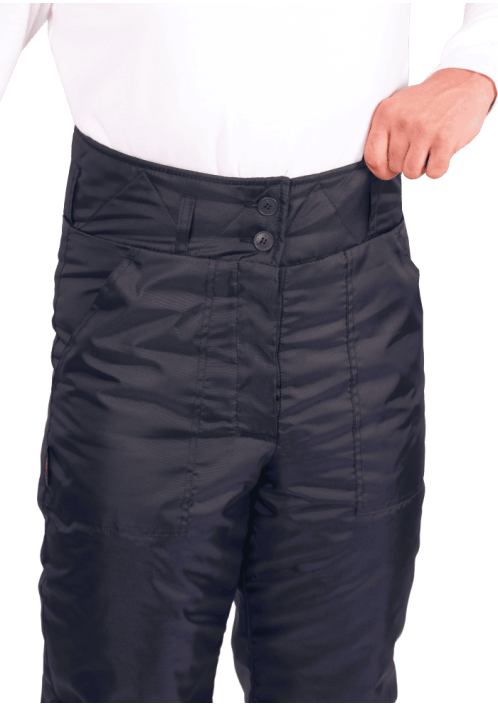  Брюки РОУД зимние черные