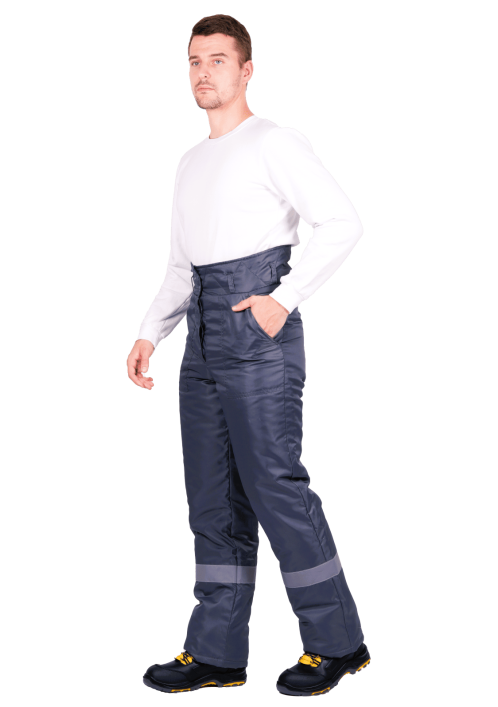 Брюки РОУД зимние темно-серые