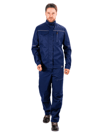 Костюм летний рабочий ДЮРАБЛ синий арт Кос 834