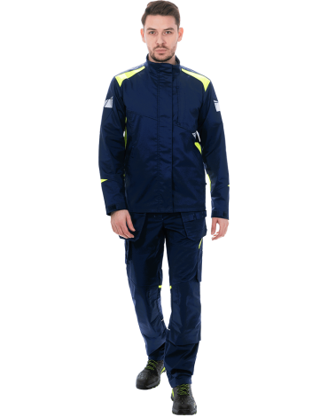 Куртка летняя рабочая GT синий-васильковый арт Кур 993