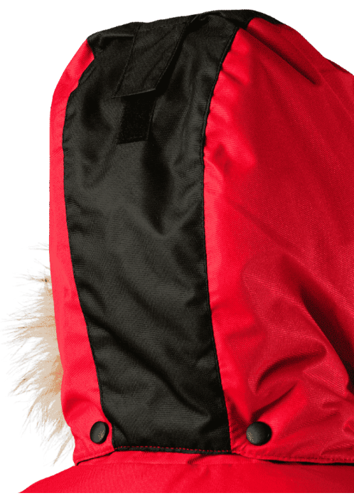 Куртка ДИКСОН зимняя красный/черный