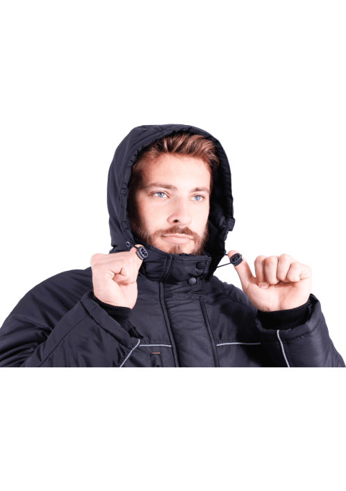 Куртка зимняя рабочая ДРАЙВ черная арт Кур 304