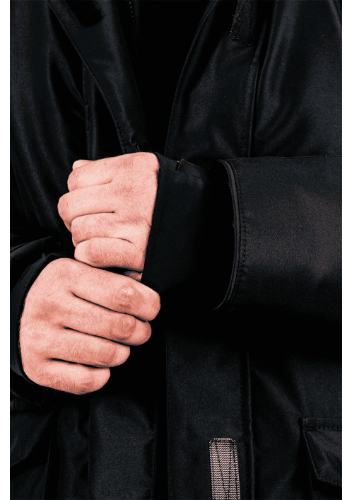 Куртка зимняя рабочая iForm ORIGINAL черная арт Кур 217