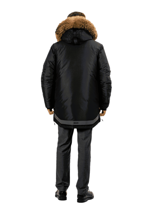 Куртка зимняя рабочая iForm ORIGINAL черная арт Кур 217