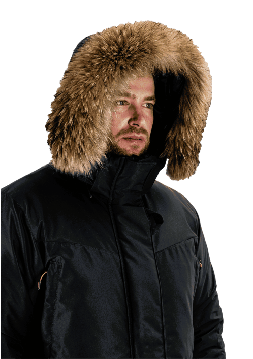 Куртка зимняя рабочая iForm ORIGINAL черная арт Кур 217