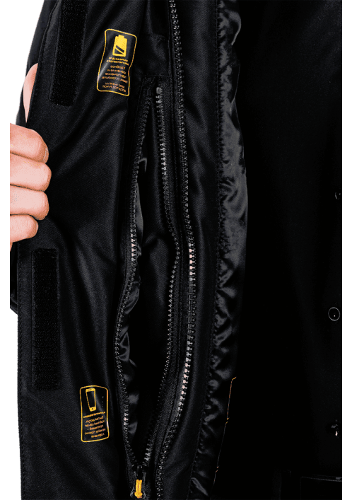 Куртка зимняя рабочая iForm ORIGINAL черная арт Кур 217