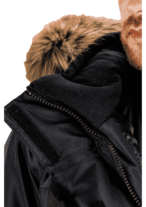 Куртка зимняя рабочая iForm ORIGINAL черная арт Кур 217