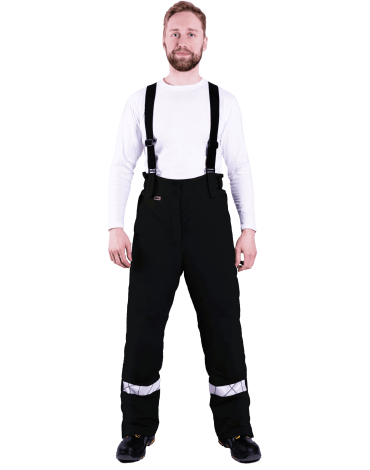 Брюки ХАЙ-ТЕК SAFETY зимние черный