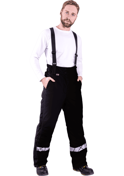 Брюки ХАЙ-ТЕК SAFETY зимние черный