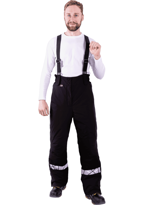 Брюки ХАЙ-ТЕК SAFETY зимние черный