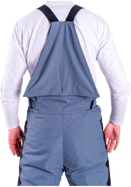 Брюки ХАЙ-ТЕК SAFETY зимние серый/черный