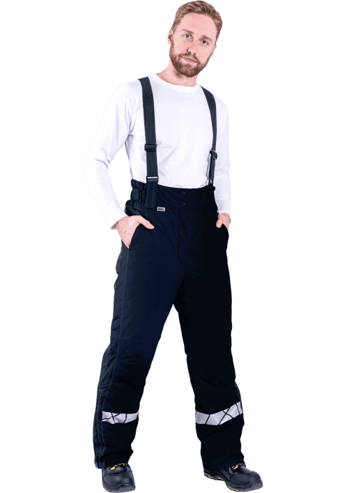 Брюки ХАЙ-ТЕК SAFETY зимние темно-синий