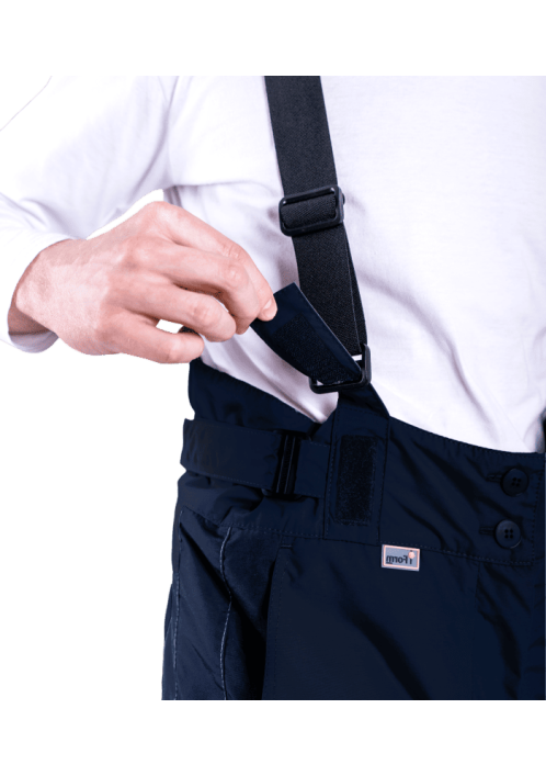 Брюки ХАЙ-ТЕК SAFETY зимние темно-синий