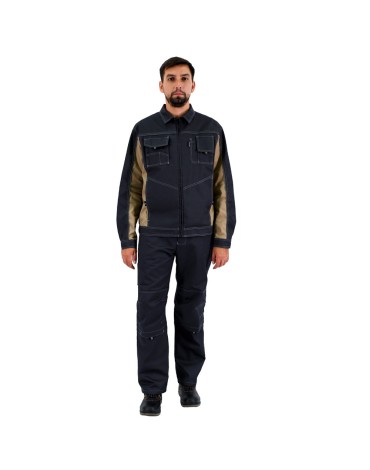 Куртка Люкс, серый/бежевый