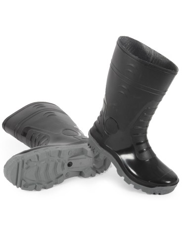 Сапоги мужские ПВХ двухкомпонентные, черный