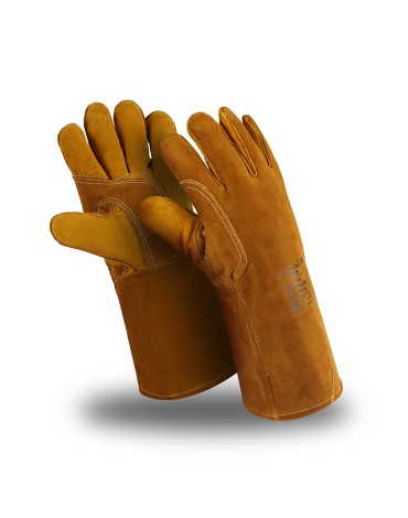 Перчатки Manipula Specialist® Флагман Люкс (спилок+джинс/флис), SPL-75/TG-693