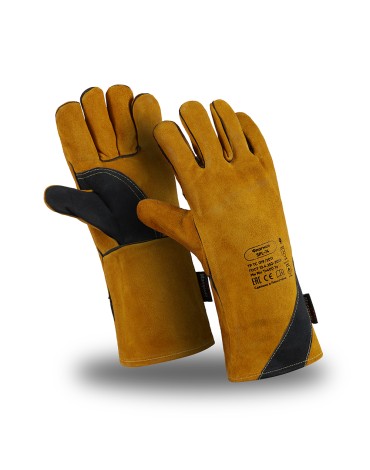 Перчатки Manipula Specialist® Флагман (спилок/джинса+флис), SPL-74/TG-692