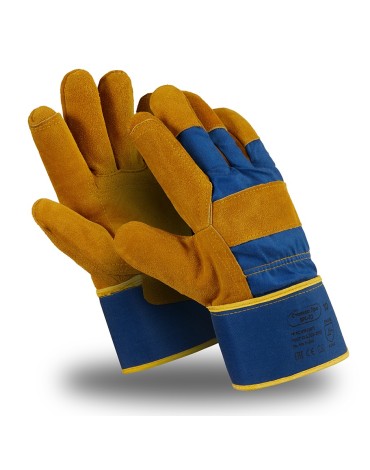 Перчатки Manipula Specialist® Сталкер Про (спилок/ткань+интерлок), SPL-72/MG-292