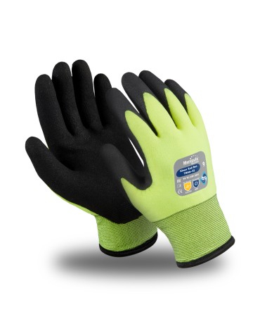 Перчатки Manipula Specialist® Юнит Хай Виз (нейлон/акрил+ПВХ), TNНА-33/WG-781