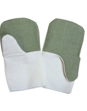 Рукавицы х/б с брезентовым наладонником