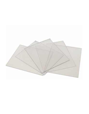 Комплект РОСОМЗ™ покровных стекол (110х90) к щитку сварщика (10 шт), 00230